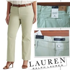 NEW Ralph Lauren Jeans Plus Size 22W High-rise Boot leg